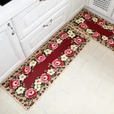 Cozinha longa porta de entrada absorvente antiderrapante tapete de cabeceira do quarto varanda porta pé tapete de porta