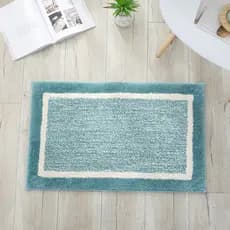 Tapete absorvente para porta de banheiro, tapete para pés domésticos, cozinha, quarto, banheiro, antiderrapante