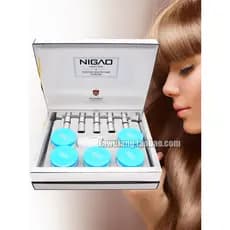 NIGAO NIGAO Supreme Energy Silky Hair Mask Set Suave Suave Máscara Reversa Reparação Cabelo Frizz Seco Danificado