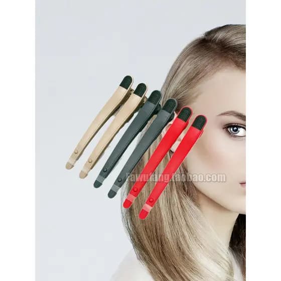 Grampo de cabelo castelo de águia, cabelo encaracolado, cabelo liso, antiderrapante, grampo de cabelo, salão de beleza,