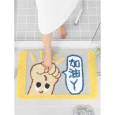 Tapete absorvente para banheiro e banheiro, tapete para porta de banheiro doméstico, porta de entrada, quarto