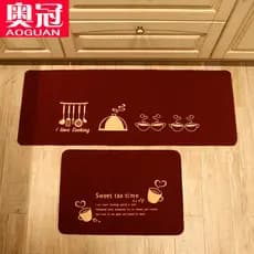 Tapete de porta de entrada tapete de cozinha tira longa absorvente de óleo banheiro antiderrapante absorvente tapete de