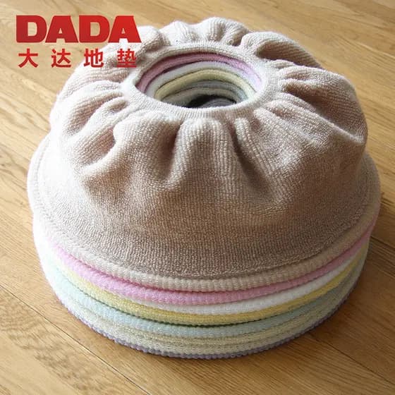 Dada inverno macio e confortável assento de vaso sanitário em forma de O em forma de U capa de vaso sanitário assento de