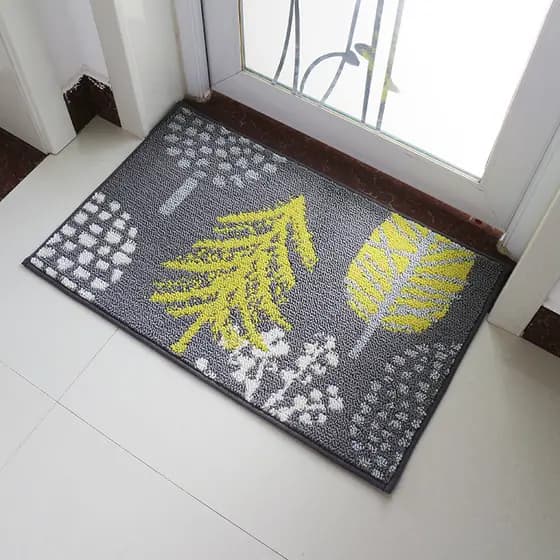 Novo produto Dada Jindanlan cozinha absorvente de óleo tapete de pé longo estilo europeu tapete de porta porta de entrad