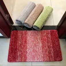 Dada Jindanlan tapete de porta de entrada antiderrapante absorção de água engrossado cabelo longo macio porta do banheir