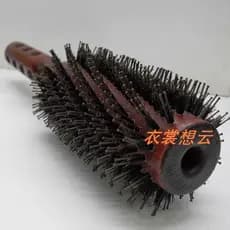 Chuangyi Pente de cerdas Pêra Flor Cabeça Pente de cerdas Pente de ondulação Pente de rolamento/Pente redondo grande 030
