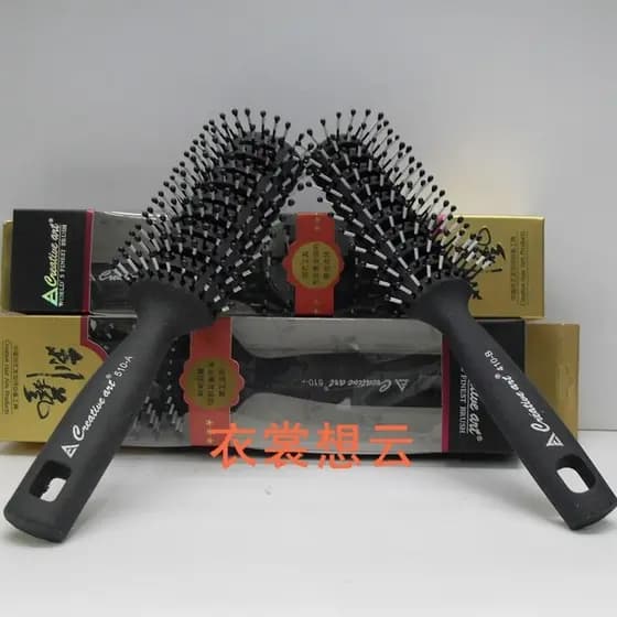 Chuangyi cabeleireiro dedicado pente de nove fileiras costelas pente Bobo cabeça 410B 510A produto genuíno frete grátis