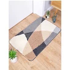 Engrossado banheiro banheiro tapete de porta do banheiro tapete de pé quarto banheiro antiderrapante absorvente tapete d