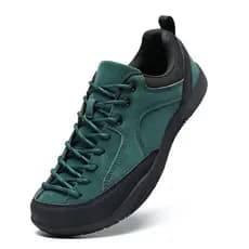 4e largo último tamanho grande sapatos de caminhada ao ar livre sapatos masculinos outono couro dedo do pé largo tênis g