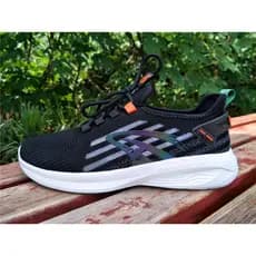 Fante 1231 respirável única malha sapatos casuais tênis de corrida sola leve deslizamento-em descalço sapatos preguiçoso