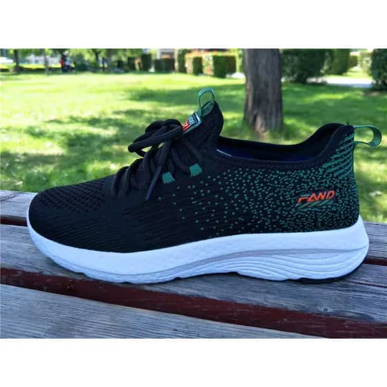Fante 3052 Flying Woven Single Mesh Running Shoes Esportes Lazer Leve Respirável Sapatos Masculinos