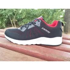 Fante 7168 leve antiderrapante preto tênis novo estilo respirável desodorante Ultra-leve malha tênis de corrida masculin