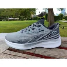 Fante 3096 sapatos masculinos novo estilo respirável malha sapatos correndo antiderrapante Casual preto esportes voando