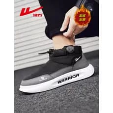 Puxar para trás sapatos de algodão estilo masculino inverno 2025 novo estilo sapatos de alta qualidade estilo masculino
