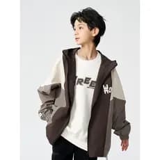 Hoo meninos primavera Cardigan jaqueta meninos grandes meninos topos na moda bonito adolescentes com capuz blusão menino