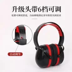 Protetores auriculares isolantes de ruído para trabalho e estudo, protetores auriculares silenciosos, fones de ouvido co