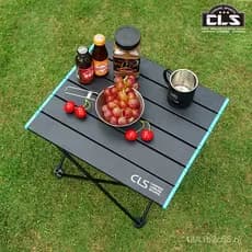 Nova Mesa Dobrável para Exterior, Mini Mesa Portátil para Caminhadas, Camping e Churrasco, Mesa Leve de Liga de Alumínio