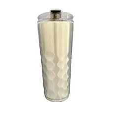Novo Copo para Carro em Forma de Diamante de 30OZ, Copo de Gelo de Aço Inoxidável de Dupla Camada, Copo Térmico para Cer