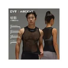 EVR-Verão leve ciclismo moletom respirável de secagem rápida primavera outono masculino malha camisa de fundo colete fem