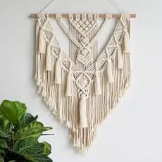 Nova Tapeçaria Decorativa Simples e Minimalista para Casa, Tecida à Mão, Estilo Nórdico Boêmio, Mais Vendida