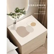 Luz de luxo High-End sentimento quarto mesa cabeceira esteira à prova dwaterproof água anti-escaldante capa esteira armá
