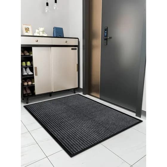 Tapete de entrada porta de entrada tapete de cozinha antiderrapante remoção de poeira banheiro absorção de água porta de