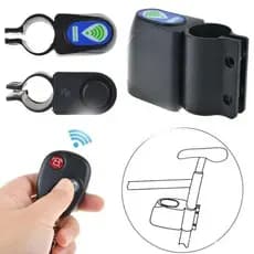 Alarme de bicicleta com controle remoto, trava de bicicleta, sensor de vibração antirroubo/equipamento de ciclismo/não i