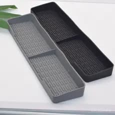 Suporte de silicone para temperos de cozinha, suporte para forno, prateleira superior para forno, modelo desmontável, di
