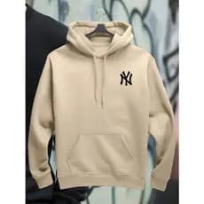 Moletom Canguru Masculino NY New York Hoodie Com Capuz E Bolso Streetwear Casual