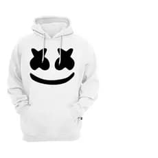 Blusa Moletom DJ Marshmello Premium Algodão Flanelado Streetwear Blusa de Frio Capuz