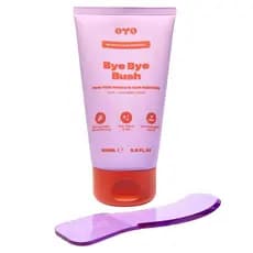 Bye Bye Bush da OYO – Depilador para Mulheres, Área Íntima, Linha do Biquíni, Parte Interna das Coxas e Axilas, Fórmula