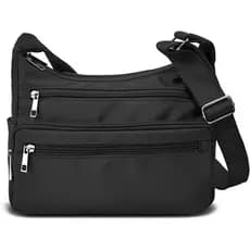 Bolsas VOLGANIK ROCK RFID para Mulheres, Bolsa Transversal de Nylon com Múltiplos Compartimentos, Bolsa de Viagem Femini