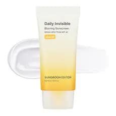 Mais Vendido Protetor Solar Leve SUNGBOONEDITORDailyInvisibleBlurring com Amplo Espectro SPF40, Protetor Solar Invisível