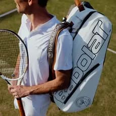 Bolsa De Tênis Babolat RH12/RH6 Wimbledon Pure Novo Pacote Comemorativo Limitado 6/12 Para Raquetes
