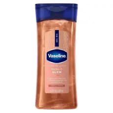 Vaseline Glazed and Glisten Sunlit Glow Body Gel Oil Baunilha Cacau com Brilho, com Lipídios Ultra-Hidratantes e 100% Ma