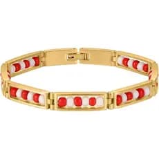 Pulseira de Proteção Babalawo Orula para Homens e Mulheres – Pulseira Amuleto de Aço Inoxidável Uni, Joia de Boa Sorte I