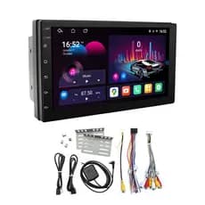 Central Multimídia 7"MP10 Usb Bt Apple CarPlay Sem Fio Multimidia Android 10 16GB 2 Din Espelhamento USB Bluetooth GPS