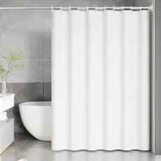 1/2Pcs PEVA Shower Curtain 140x200cm Waterproof Anti-mildew Opaque Privacy Protection