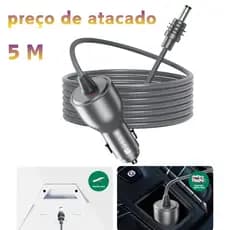 Carregador de carro Starlink Mini 12~24V 5 Metros
