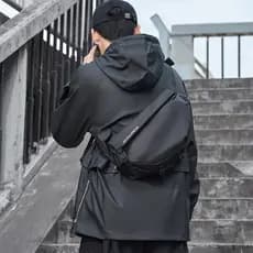 Yohji Kimura Bolsa mensageiro 2026 Novo estilo esportivo masculino estilo bolsa de ombro bolsa mensageiro Casual masculi