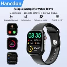 smartwatch relogio Hancdon Watch 10 Pro 2.01''HD Falar com bluetooth Detecção de sono Modo multi-esporte
