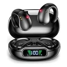 Fones de ouvido OWS Condução Aérea 5.3, 5g Leve, Sem Dor, Conexão Automática, Controle Toque, Compatível Android/iOS