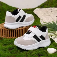 Tênis Infantil Menino Menina Casual Confortável Velcro e Cadarço Antiderrapante Diversas Cores