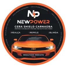 Cera Espelhamento RENOVE – Remove Riscos Superficiais, Repele Água, Proteção Sol, Brilho New Power JA017