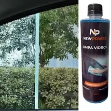 NewPower Limpa Vidros Automotivo 500ml – Mais Visibilidade, Limpeza Profunda e Sem Resíduos JF1222