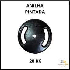 Anilha Pintada 20 KG - Preta