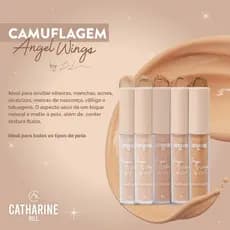 Camuflagem Angel Wings Catharine Hill Corretivo Alta Cobertura Longa Duração
