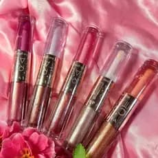 Duo Gloss Cristal Vivai 2 em 1 Lip Gloss Brilho Intenso Hidratante