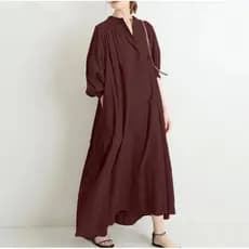 Japonês solto camisa de tamanho grande vestido de outono sobre o joelho longo Cardigan algodão linho camisa de fundo ele