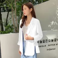 Outono novo estilo feminino jaqueta Casual chiffon pequeno terno jaqueta feminina 2024 moda chiffon terno